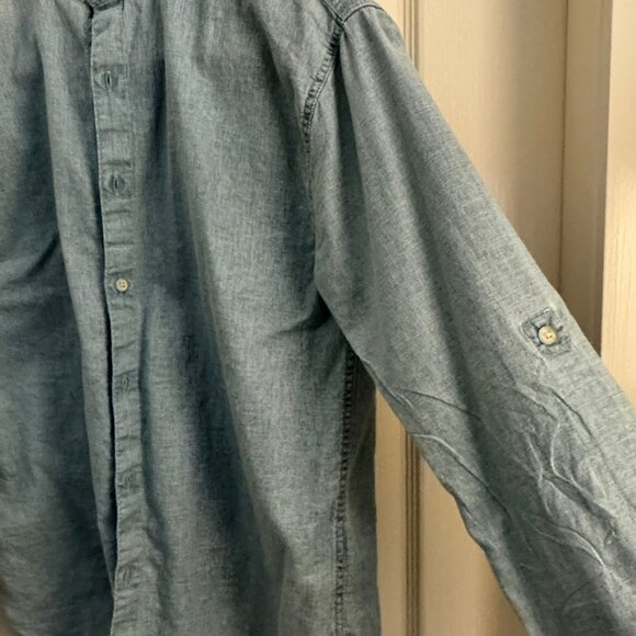 Big Boys Mandarin Collar Shirt - Picture 5 of 5